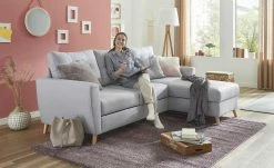Ecksofa Carla | Grau