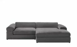 smart Ecksofa Lianea | Flachgewebe Grau / Petrol rechts -Sofas Verkaufsladen 23402171 7 202009242333