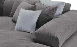 smart Ecksofa Lianea | Flachgewebe Grau / Silbergrau rechts -Sofas Verkaufsladen 23402172 6 201811271603