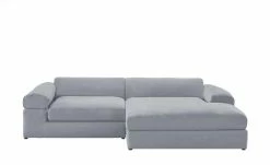 smart Ecksofa Lianea | Flachgewebe Silbergrau / Grau rechts -Sofas Verkaufsladen 23402173 7 202009242324