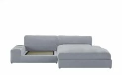 smart Ecksofa Lianea | Flachgewebe Silbergrau / Grau rechts -Sofas Verkaufsladen 23402173 9 202009242324