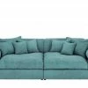 smart Big Sofa Lianea | Petrol Flachgewebe -Sofas Verkaufsladen 23402500 9 201811271604