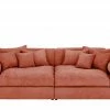 smart Big Sofa Lianea | Orange Flachgewebe 2 smart Big Sofa Lianea | Orange Flachgewebe -Sofas Verkaufsladen 23402501 10 201811271604