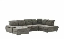 Wohnlandschaft mit Funktion Gladys | Dunkelgrau rechts -Sofas Verkaufsladen 23403083 11 201811271611