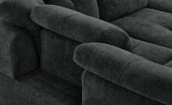 Wohnlandschaft mit Funktion Gladys | Schwarz rechts -Sofas Verkaufsladen 23403084 2 201811271611