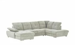 Wohnlandschaft mit Funktion Gladys | Silbergrau rechts -Sofas Verkaufsladen 23403085 14 201811271611