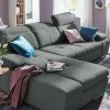 switch Ecksofa Avilla | Grau-Schwarz links Grundfunktion -Sofas Verkaufsladen 23403238 14 202106301242