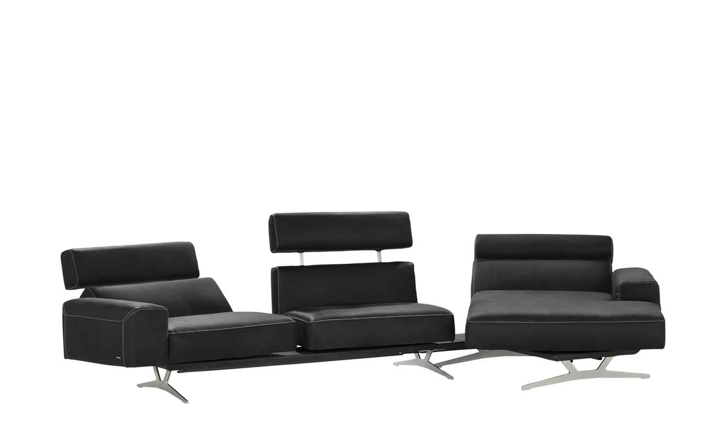 KOINOR Ecksofa Monroe | Omega (Schwarz) rechts 5 KOINOR Ecksofa Monroe | Omega (Schwarz) rechts – Bild 3