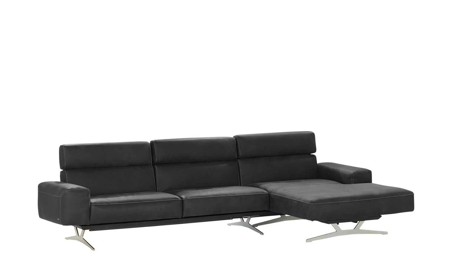 KOINOR Ecksofa Monroe | Omega (Schwarz) rechts 7 KOINOR Ecksofa Monroe | Omega (Schwarz) rechts – Bild 5