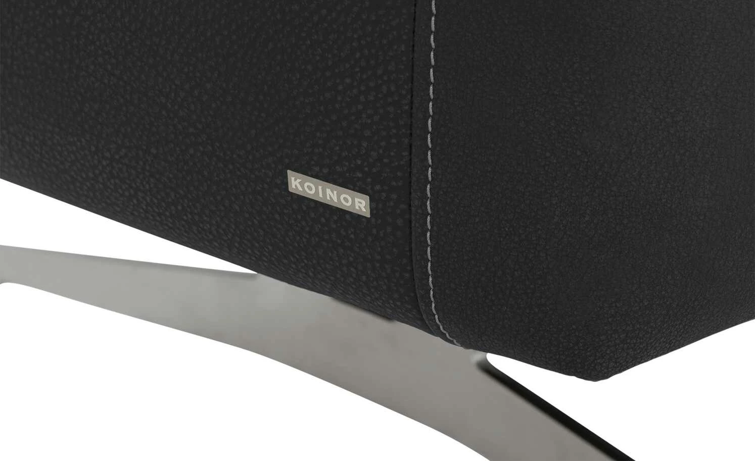 KOINOR Ecksofa Monroe | Omega (Schwarz) rechts 12 KOINOR Ecksofa Monroe | Omega (Schwarz) rechts – Bild 10