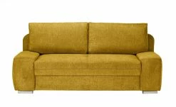 bobb Schlafsofa mit Boxspringpolsterung Viannie de Luxe | Safran (Gelb)