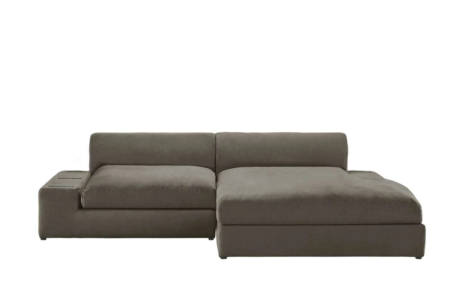 smart Ecksofa Lianea | Flachgewebe Schlamm / Silbergrau rechts 6 smart Ecksofa Lianea | Flachgewebe Schlamm / Silbergrau rechts – Bild 4
