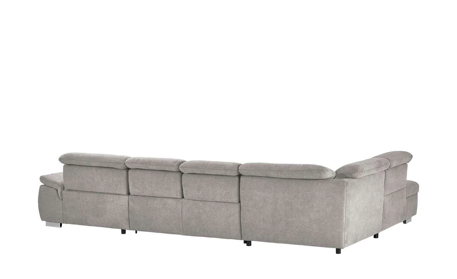 Wohnlandschaft mit Funktion Perry | Silbergrau links 4 Wohnlandschaft mit Funktion Perry | Silbergrau links – Bild 2