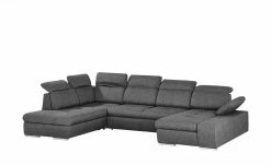 switch Wohnlandschaft Avilla | Grau-Schwarz links Grundfunktion -Sofas Verkaufsladen 23406408 6 202107011258