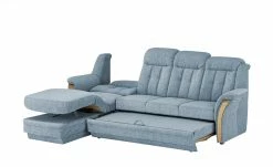 Polstermöbel Oelsa Ecksofa Andorra | Eis (Blau) links Erweiterte Funktion -Sofas Verkaufsladen 23407202 17 202011032247