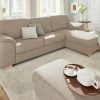 smart Ecksofa Valencia | Mocca (Braun) Armlehne A5 rechts Erweiterte Funktion