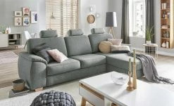 smart Ecksofa Valencia | Grau Armlehne A5 rechts Erweiterte Funktion -Sofas Verkaufsladen 23407352 3 202011132246