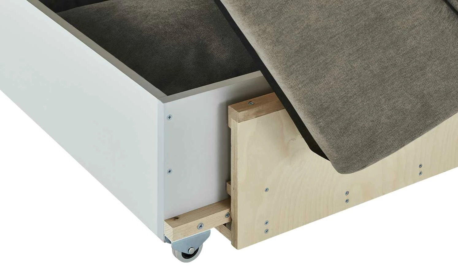 smart Schlafsofa Vevi | Schlamm 7 smart Schlafsofa Vevi | Schlamm – Bild 5