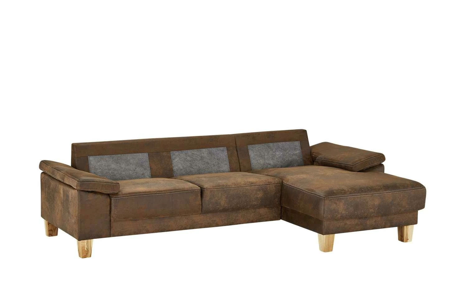 smart Ecksofa Atara | Braun rechts Mikrofaser 9 smart Ecksofa Atara | Braun rechts Mikrofaser – Bild 7