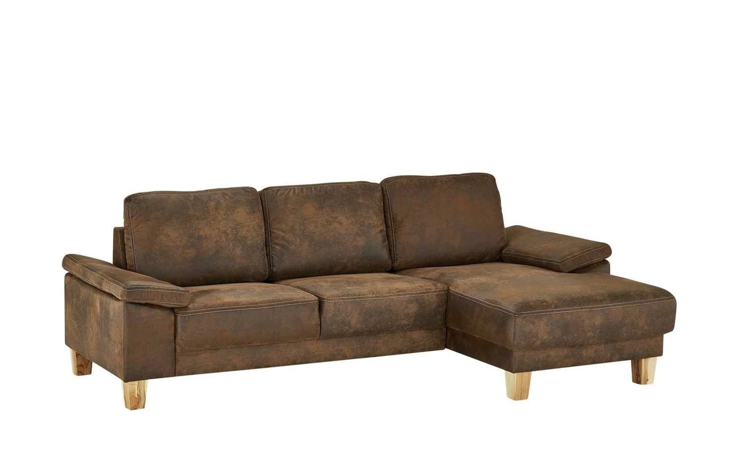 smart Ecksofa Atara | Braun rechts Mikrofaser 10 smart Ecksofa Atara | Braun rechts Mikrofaser – Bild 8