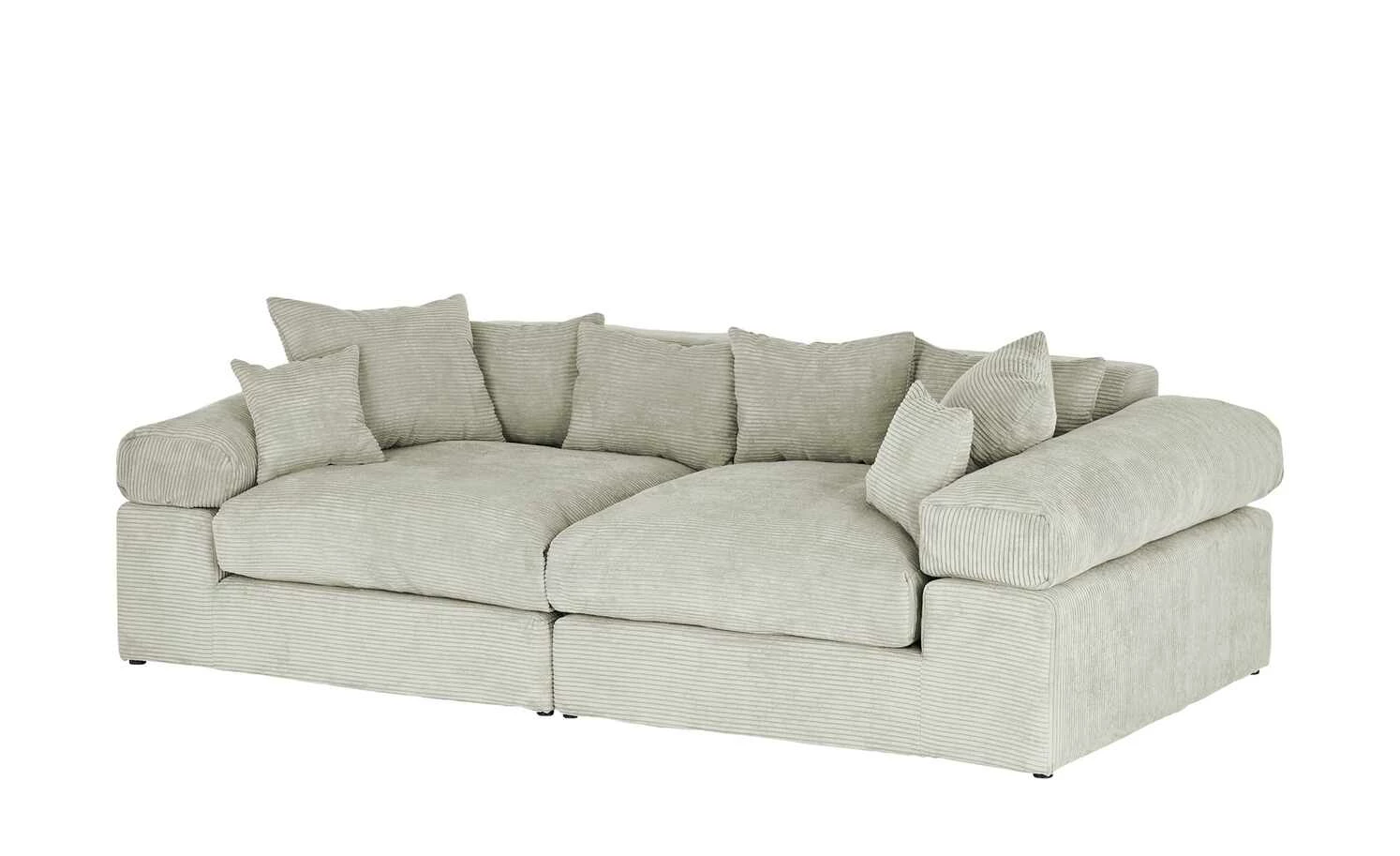 smart Big Sofa Lianea | Steingrau Cordstoff 9 smart Big Sofa Lianea | Steingrau Cordstoff – Bild 7