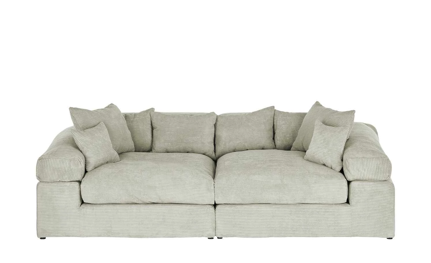 smart Big Sofa Lianea | Steingrau Cordstoff 3 smart Big Sofa Lianea | Steingrau Cordstoff