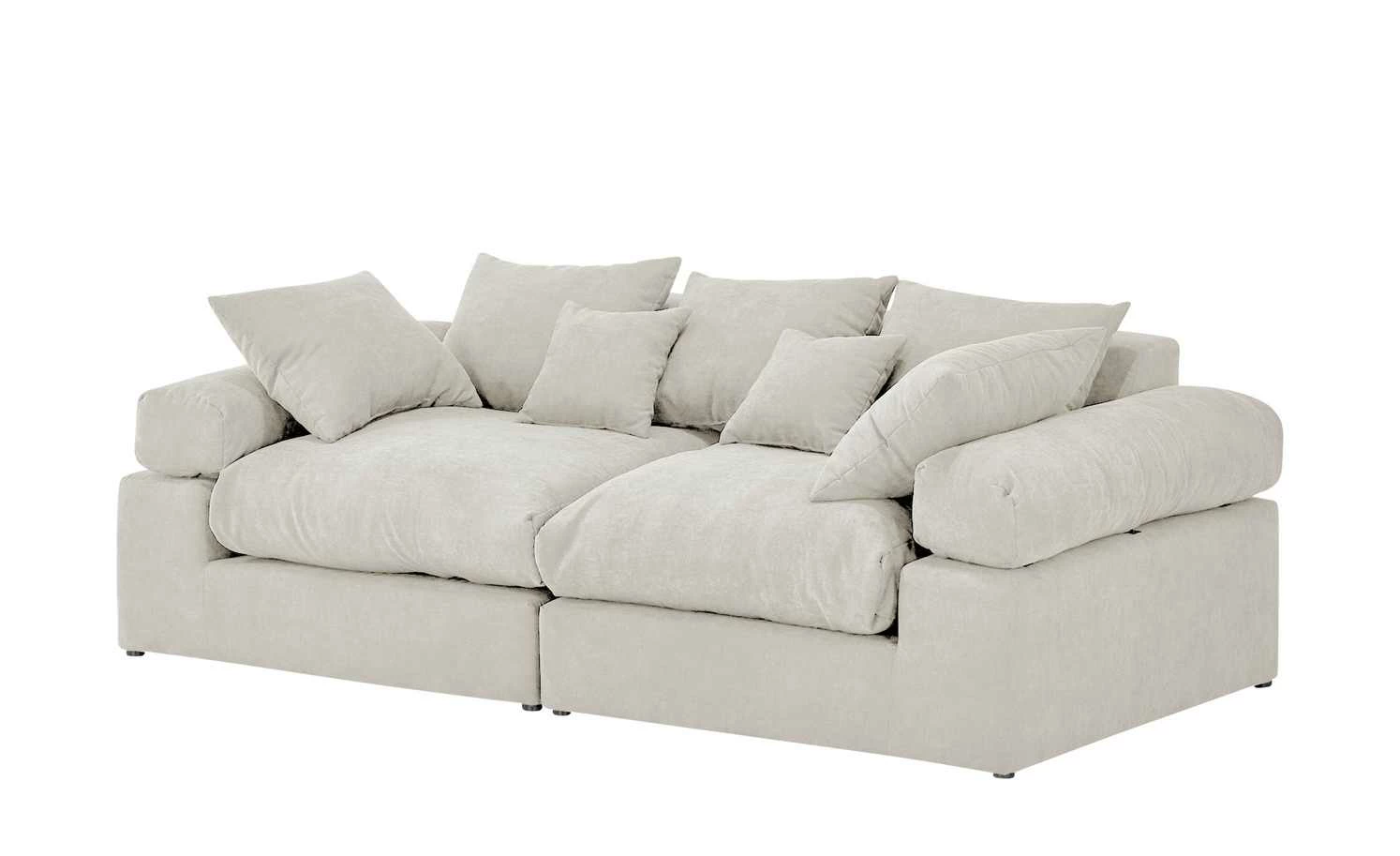 smart Big Sofa Lionore | Wollweiß Flachgewebe 9 smart Big Sofa Lionore | Wollweiß Flachgewebe – Bild 7