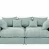smart Big Sofa Lionore | Mintgrün Flachgewebe 1 smart Big Sofa Lionore | Mintgrün Flachgewebe -Sofas Verkaufsladen 23408705 4 202104281234