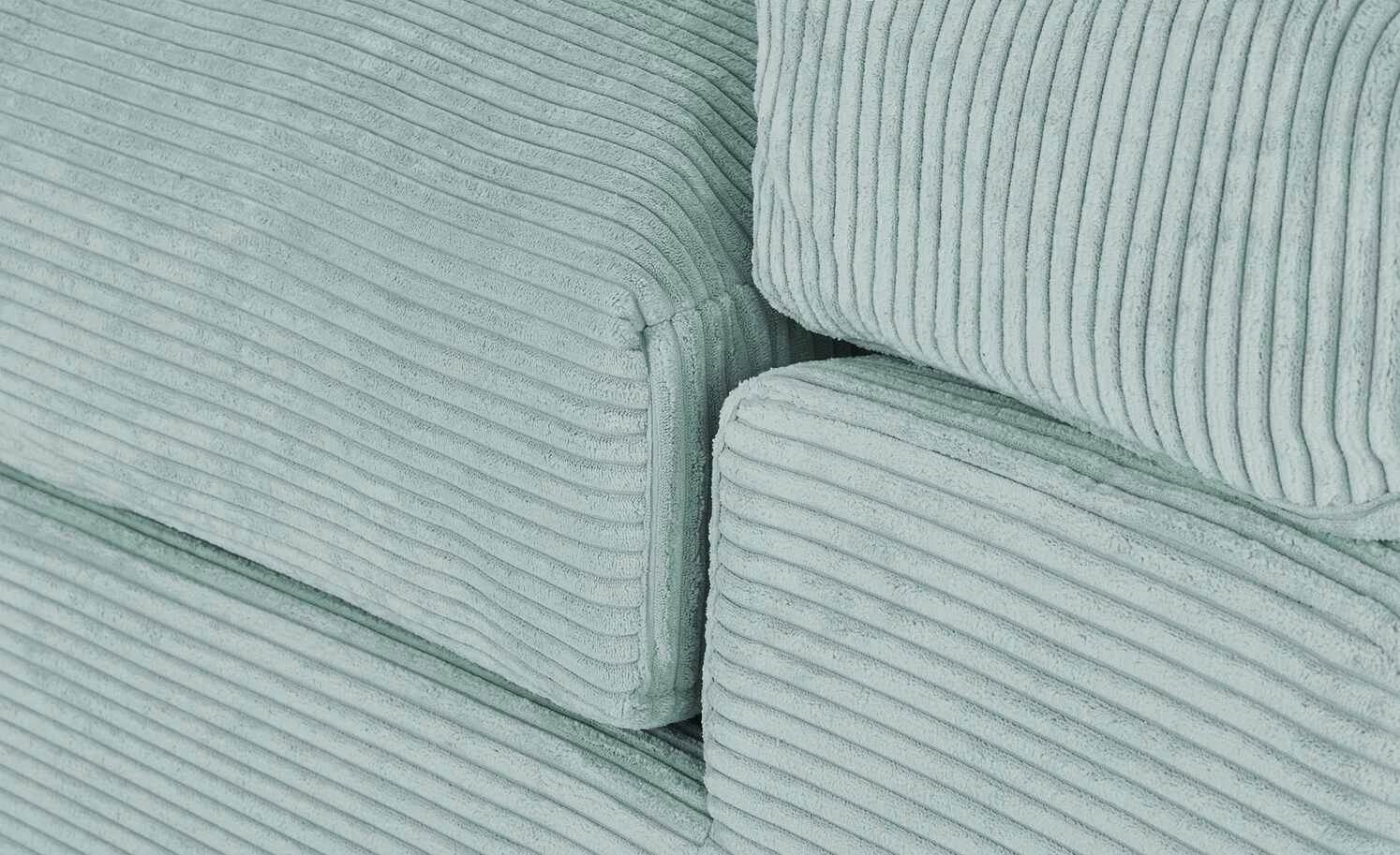 smart Big Sofa Lianea | Türkis Cordstoff 6 smart Big Sofa Lianea | Türkis Cordstoff – Bild 4