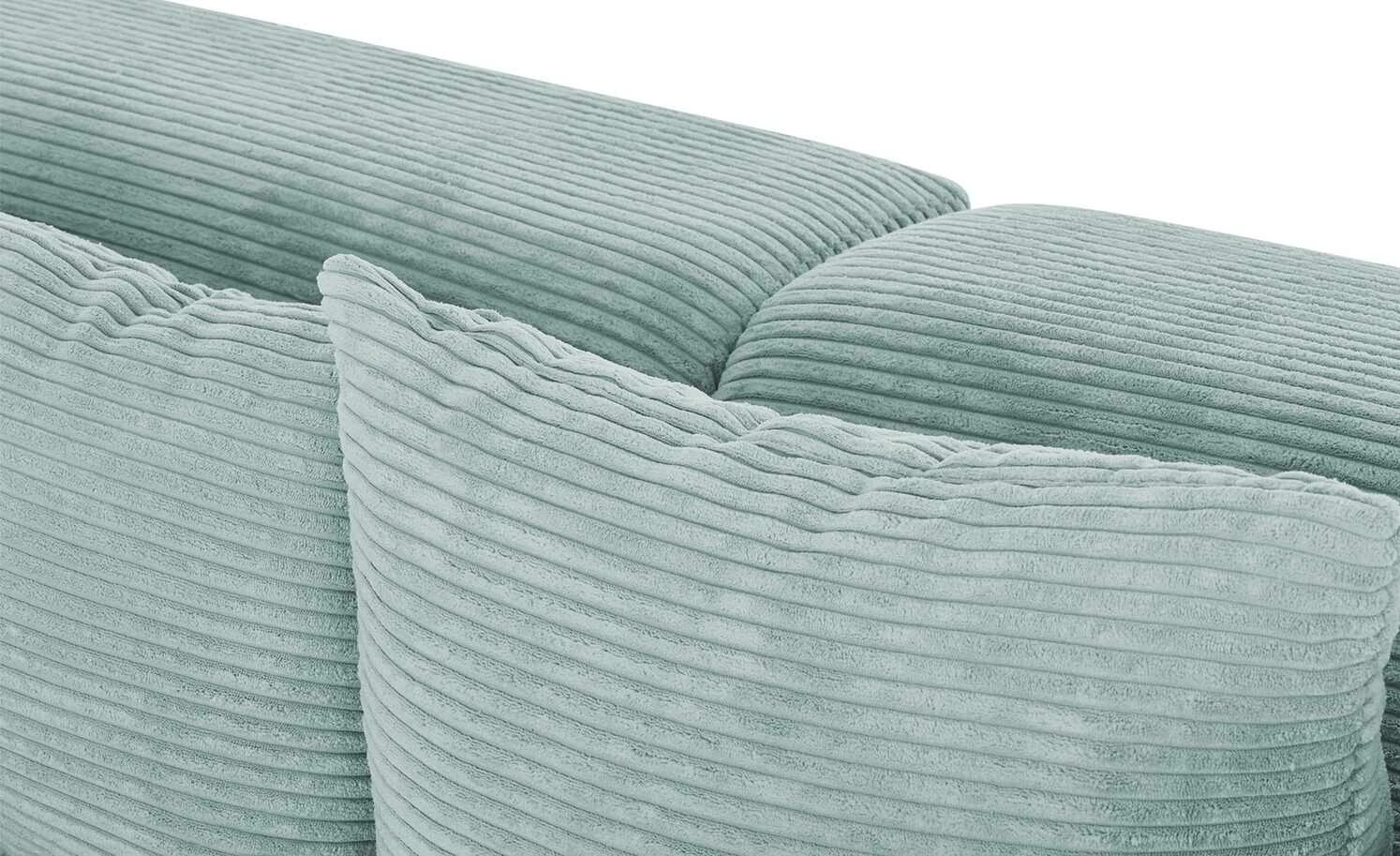 smart Big Sofa Lianea | Türkis Cordstoff 10 smart Big Sofa Lianea | Türkis Cordstoff – Bild 8