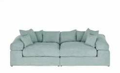 smart Big Sofa Lianea | Türkis Cordstoff