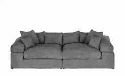 smart Big Sofa Lianea | Grau Cordstoff