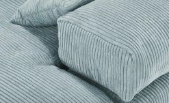 smart Ecksofa Lianea | Cordstoff Mint / Steingrau rechts -Sofas Verkaufsladen 23408769 4 201905242035