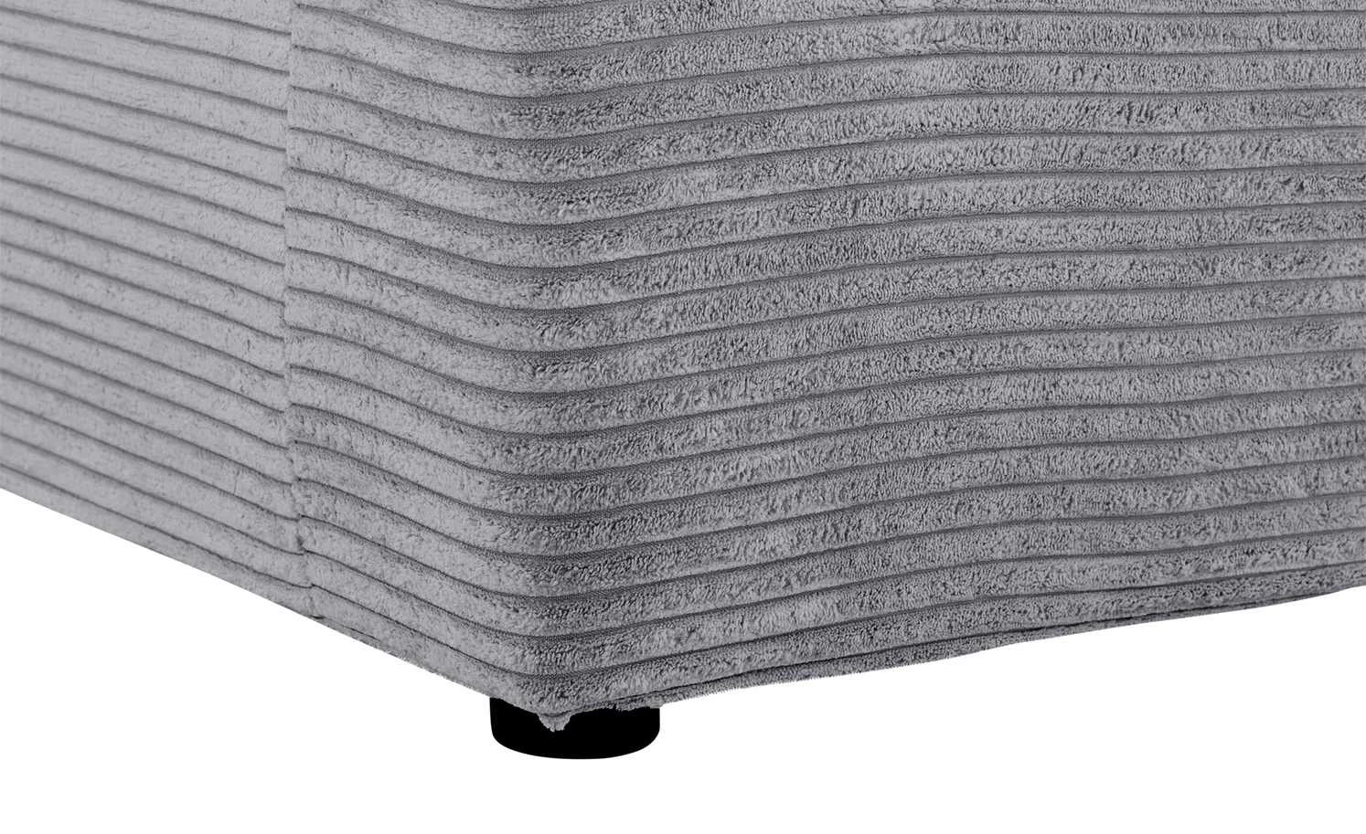 smart Ecksofa Lianea | Cordstoff Grau / Altrosa links 9 smart Ecksofa Lianea | Cordstoff Grau / Altrosa links – Bild 7