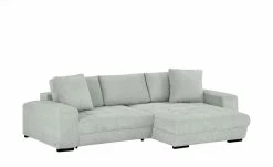 bobb Ecksofa Caro | Silbergrau Mikrofaser fein rechts Erweiterte Funktion -Sofas Verkaufsladen 23408823 12 201906272233