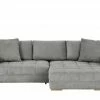 bobb Ecksofa Caro | Dunkelgrau Mikrofaser fein rechts Erweiterte Funktion -Sofas Verkaufsladen 23408827 1 201905202037