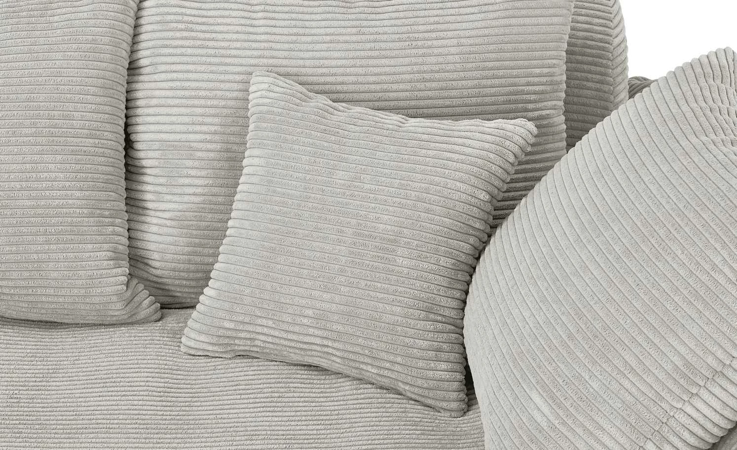 smart Big Sofa Lionore | Silbergrau Cordstoff 11 smart Big Sofa Lionore | Silbergrau Cordstoff – Bild 9