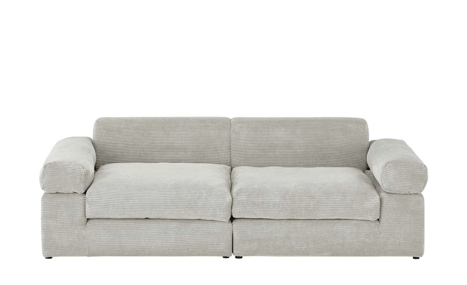 smart Big Sofa Lionore | Silbergrau Cordstoff 5 smart Big Sofa Lionore | Silbergrau Cordstoff – Bild 3