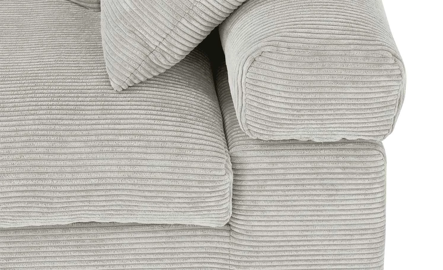 smart Big Sofa Lionore | Silbergrau Cordstoff 8 smart Big Sofa Lionore | Silbergrau Cordstoff – Bild 6