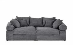 smart Big Sofa Lionore | Grau Cordstoff