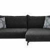 bobb Ecksofa Yolanda | Anthrazit rechts AquaClean-Webstoff (Pascha)