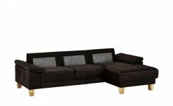 smart Ecksofa Atara | Dunkelbraun rechts Mikrofaser -Sofas Verkaufsladen 24400106 3 201903262214