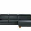 Ecksofa Indra | Navy (Dunkelblau) rechts Erweiterte Funktion