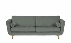 SOHO Sofa 3-sitzig Zehra | Steingrau