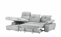Ecksofa Gladys | Silbergrau links -Sofas Verkaufsladen 24405517 7 201905142034