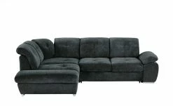 Ecksofa Gladys | Schwarz links