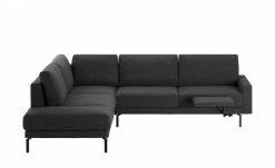 hülsta Sofa Ecksofa HS 450 | Schwarzgrau links -Sofas Verkaufsladen 24405752 2 202102162235