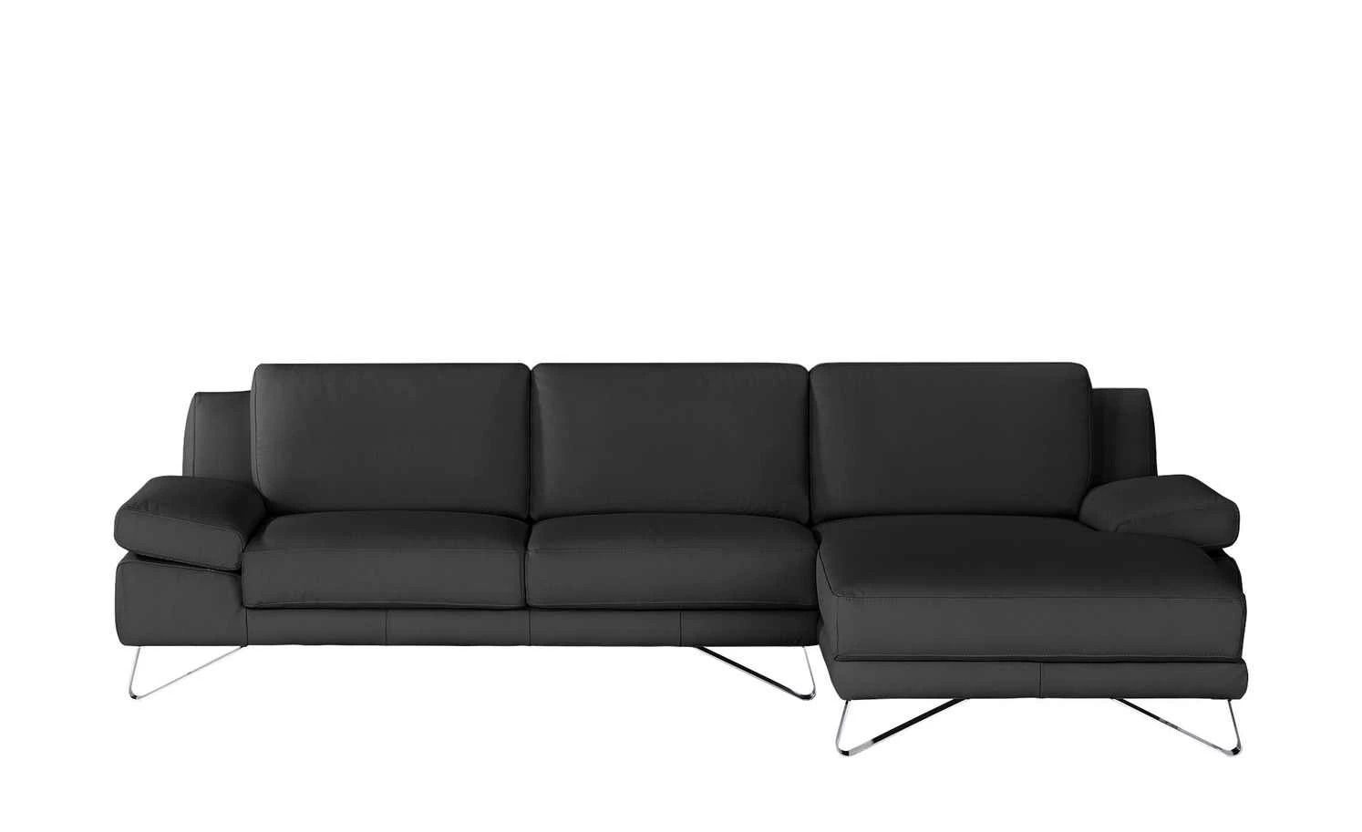 Ecksofa Fine | Schwarz rechts 3 Ecksofa Fine | Schwarz rechts