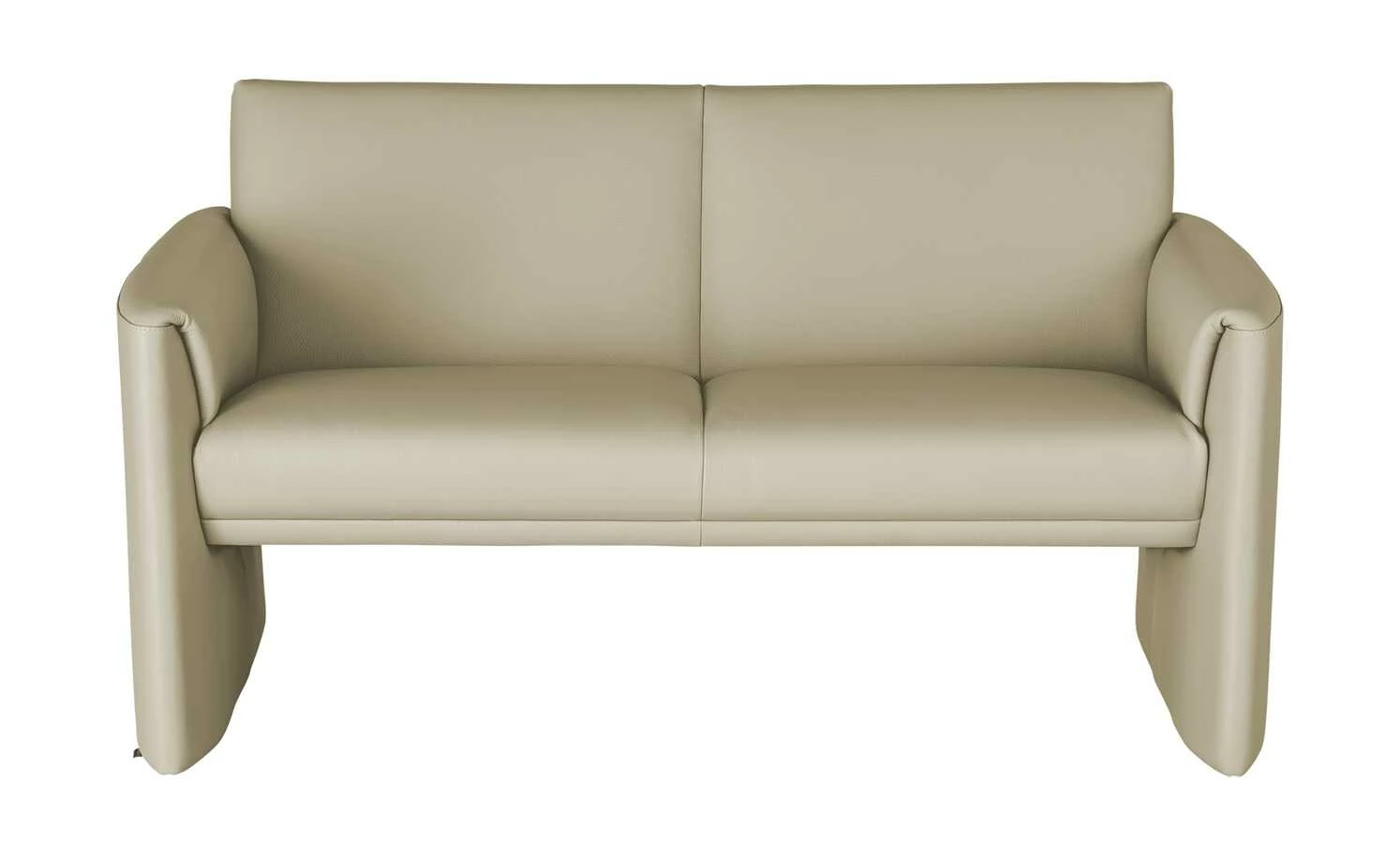 Ledersofa, niedrig Boavista | Off White (Beige) 5 Ledersofa, niedrig Boavista | Off White (Beige) – Bild 3
