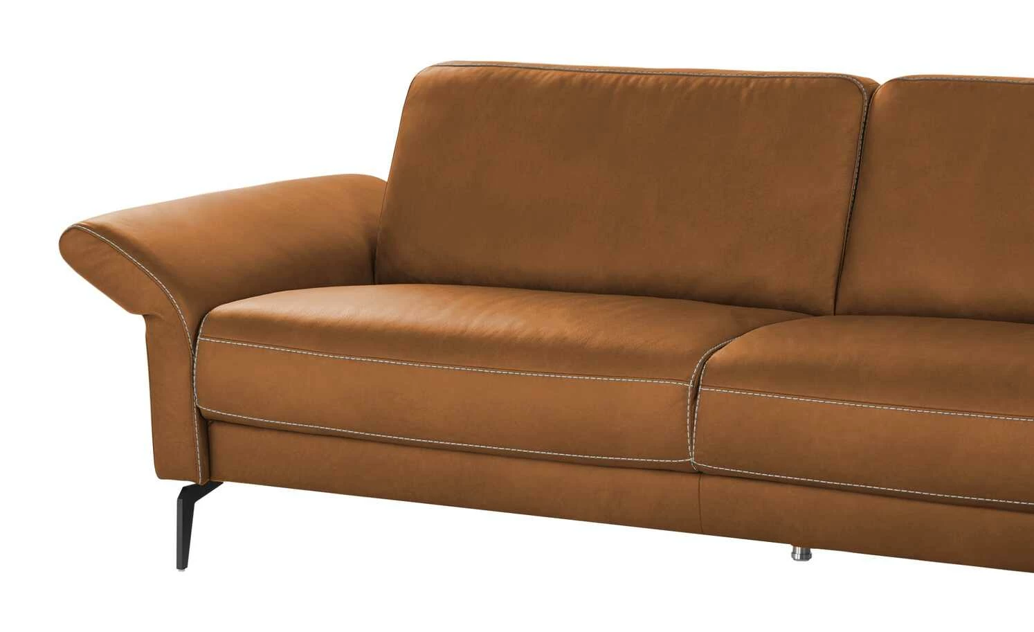 Ravensberger Werkstätten Ecksofa Domino | Cognac (Braun-Orange) rechts 6 Ravensberger Werkstätten Ecksofa Domino | Cognac (Braun-Orange) rechts – Bild 4